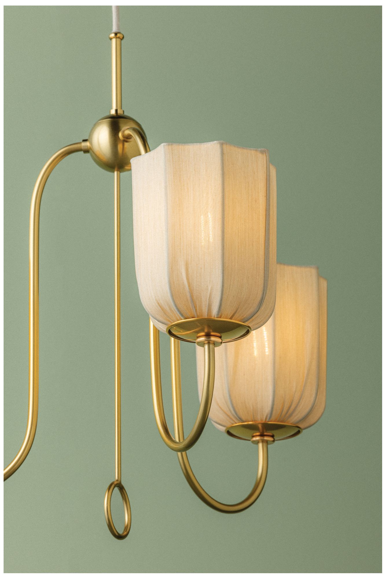 Mitzi Samantha Chandelier Aged Brass