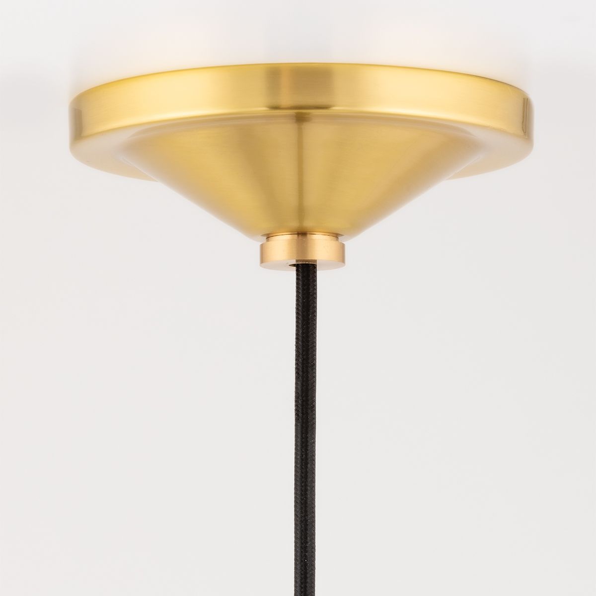 Image 3 Mitzi Sang 20" Wide 1-Light Modern White Fabric Cone Pendant more views