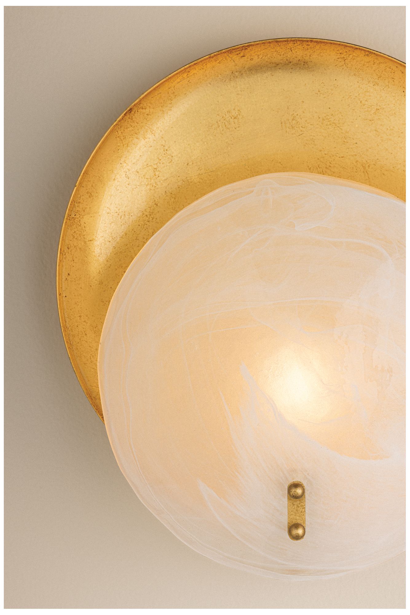 Image 6 Mitzi Shanette Wall Sconce Patina Gold Leaf more views