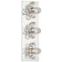 Mitzi Shea 16 1/2" Wide Polished Nickel 3-Light Bath Light