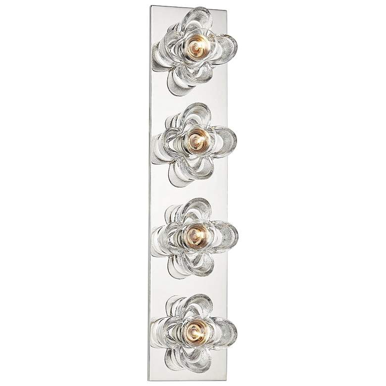 Image 1 Mitzi Shea 22" Wide Polished Nickel 4-Light Bath Light