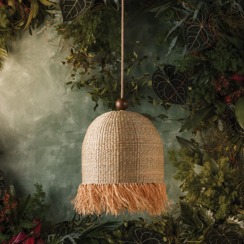 Image 5 Mitzi Sheri 15 3/4" Wide Aged Brass and Natural Wood Pendant Light more views