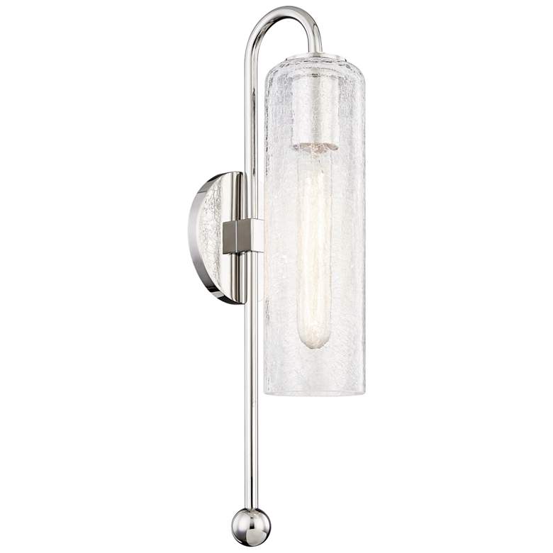 Image 2 Mitzi Skye 19 inch High Polished Nickel Wall Sconce