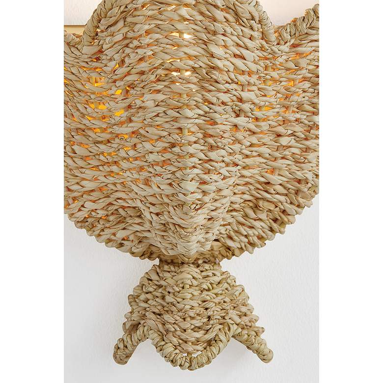 Image 3 Mitzi Solie Wall Sconce 10" in Aged Brass more views
