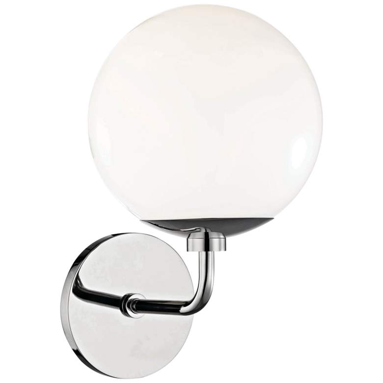 Image 4 Mitzi Stella 11 1/2" High Polished Nickel Wall Sconce more views