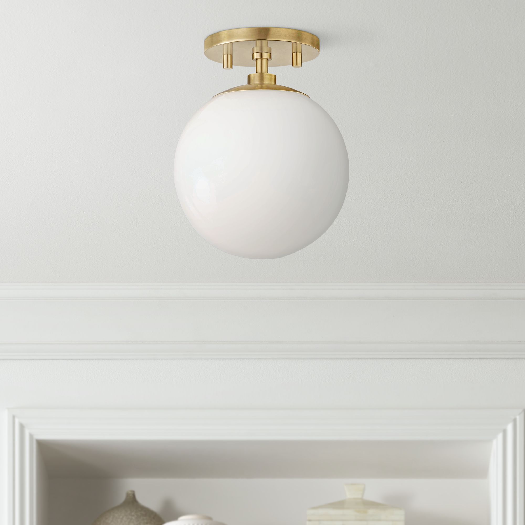 stella semi flush ceiling light