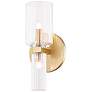 2_Mitzi Tabitha 10 1/4" High Aged Brass 2-Light Wall Sconce more views
