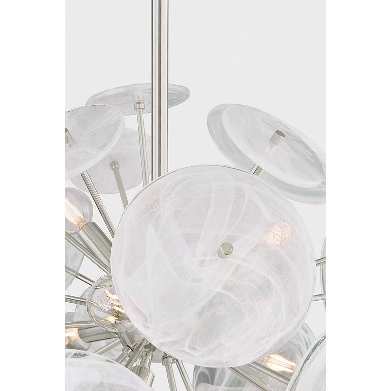 Image 2 Mitzi Tamara Chandelier 20" in Polished Nickel more views