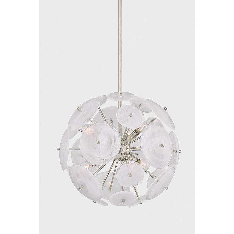Image 6 Mitzi Tamara Chandelier 20" in Polished Nickel more views