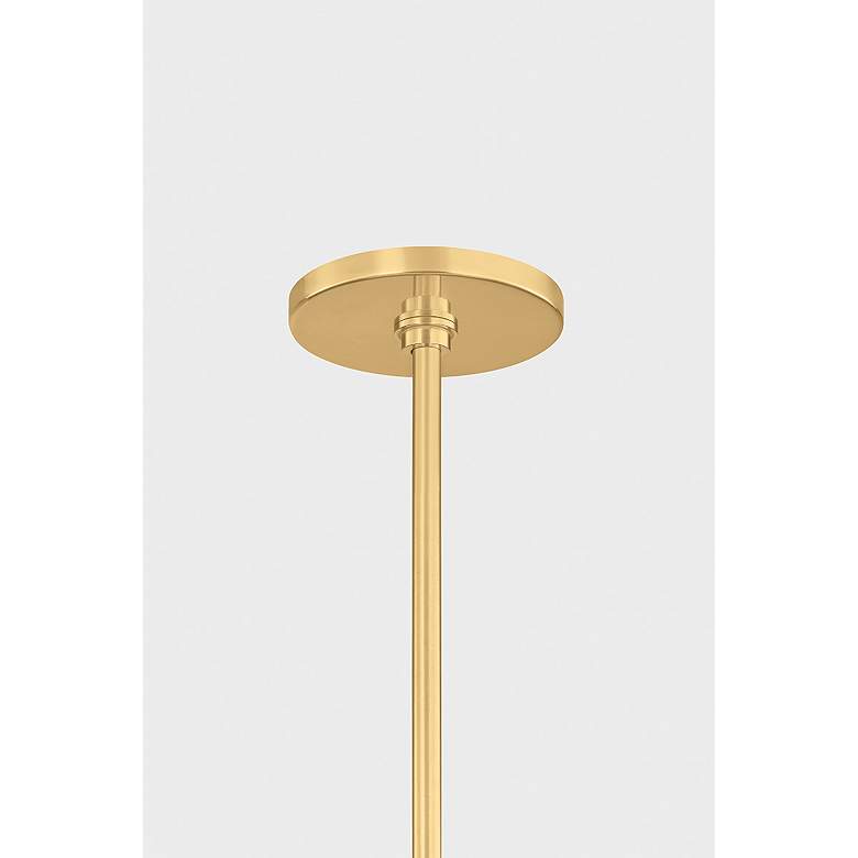 Image 5 Mitzi Tamara Chandelier 30" in Aged Brass more views