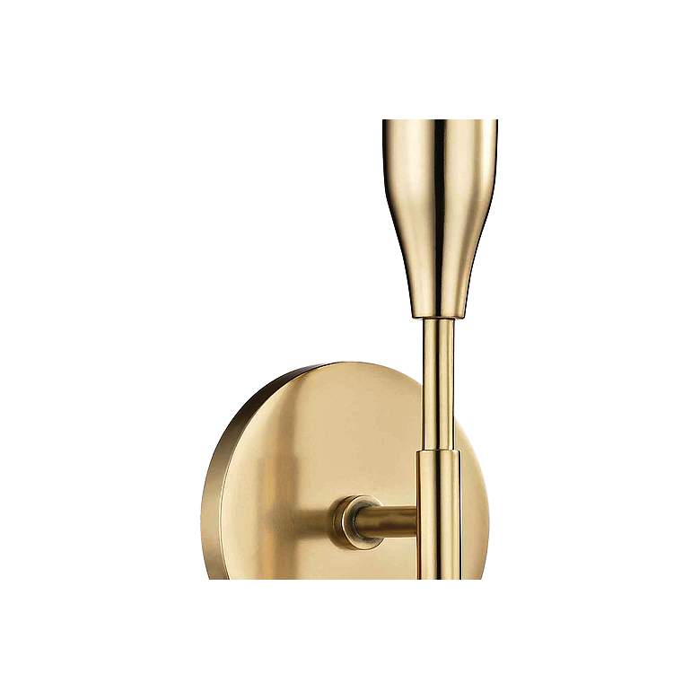 Image 3 Mitzi Tara 23 1/2" High Aged Brass Wall Sconce more views