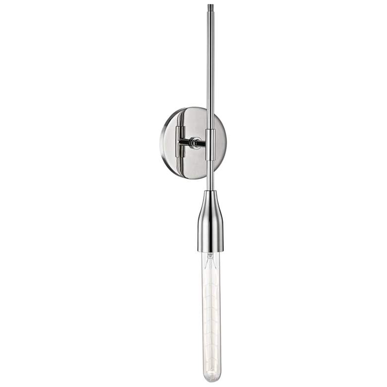 Image 4 Mitzi Tara 23 1/2" High Polished Nickel Wall Sconce more views