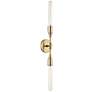 Thumbnail2 of Mitzi Tara 29 3/4" High Aged Brass 2-Light Wall Sconce