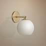 Mitzi Tilly 9" High Aged Brass LED Wall Sconce
