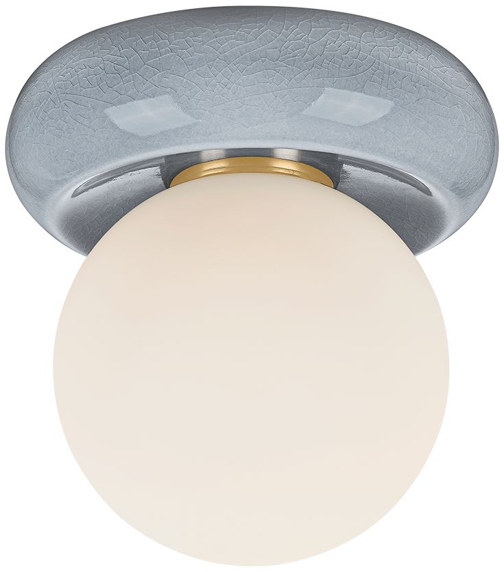 Image 2 Mitzi Tyra Flush Mount Patina Brass more views