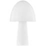 Mitzi Vicky 17 1/4" High Soft White Accent Mushroom Table Lamp
