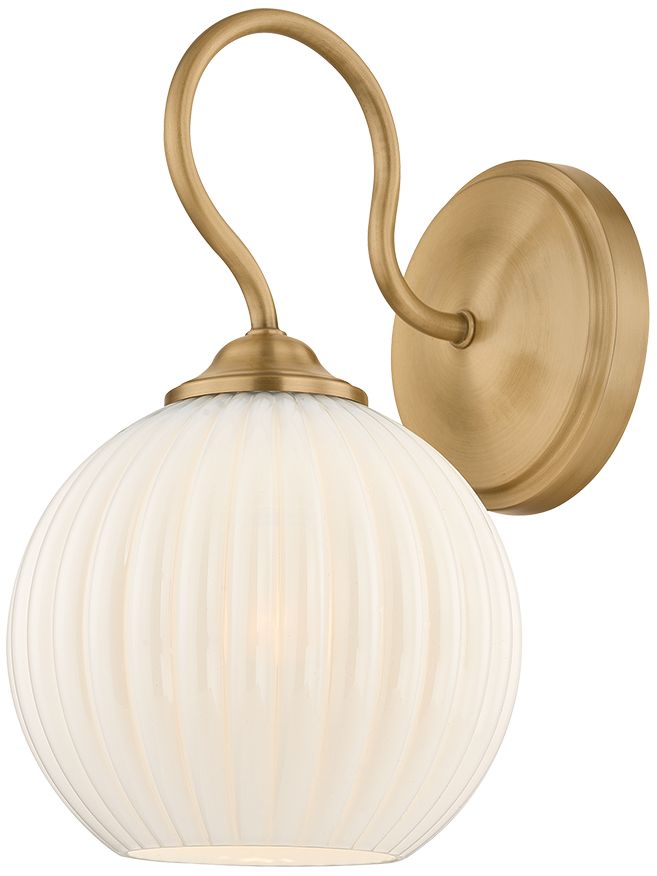 Image 2 Mitzi Vida Wall Sconce Aged Brass