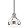 Mitzi Violet 7 1/2" Wide Polished Nickel Mini Pendant