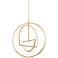 Mitzi Welland 28" Wide Aged Brass LED Pendant Light