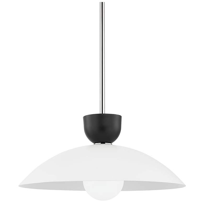 Image 1 Mitzi Whitley 1 Light Pendant in Polished Nickel