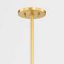 4_Mitzi Whitley 19 3/4" Wide Aged Brass Pendant Light more views