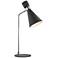 Mitzi Willa Polished Nickel and Black Metal Table Lamp
