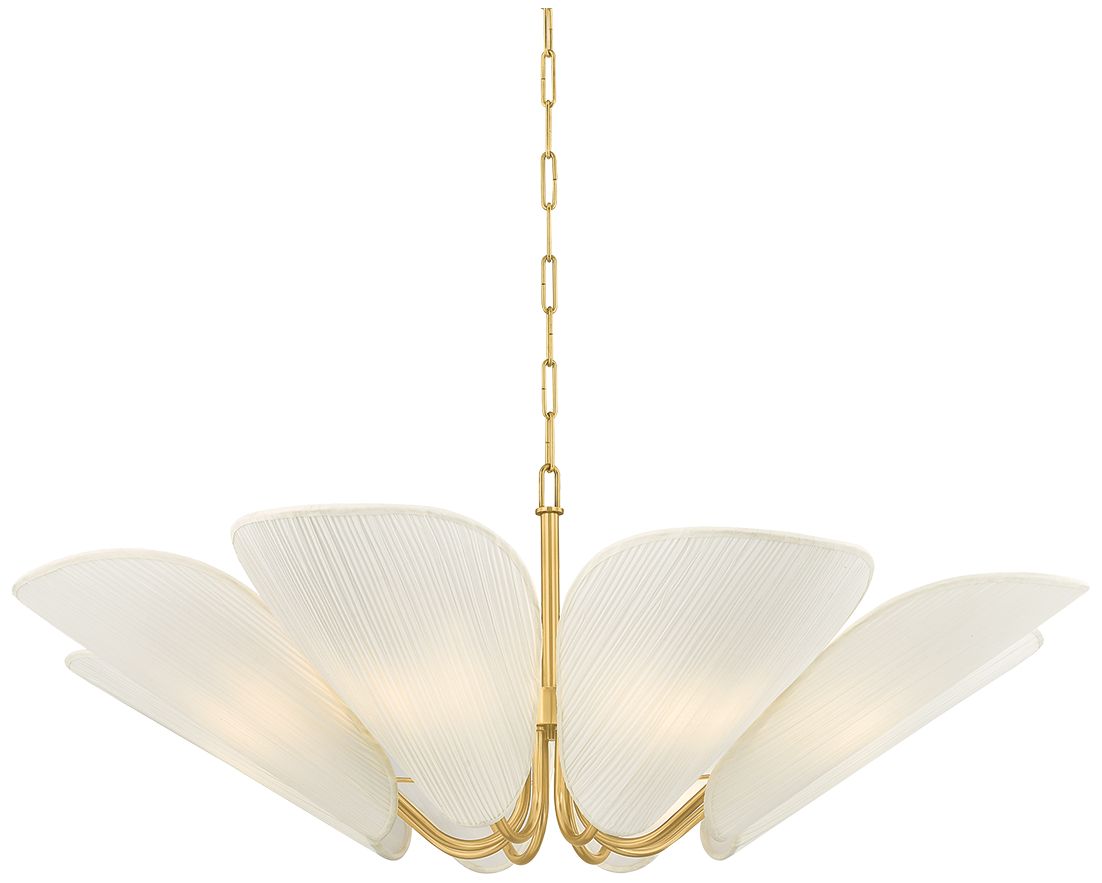 Image 2 Mitzi Winifred Chandelier Aged Brass more views