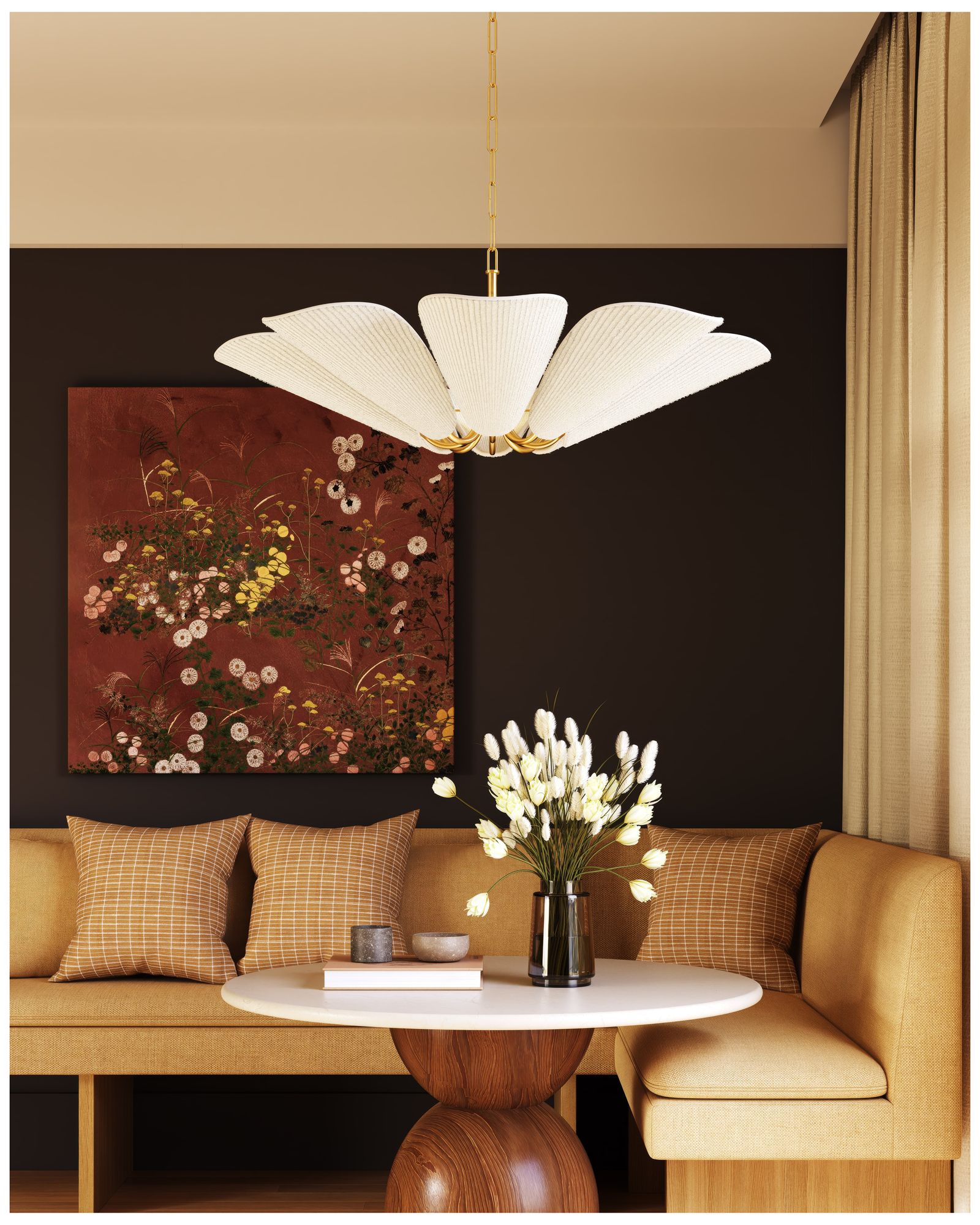 Image 3 Mitzi Winifred Chandelier Aged Brass more views