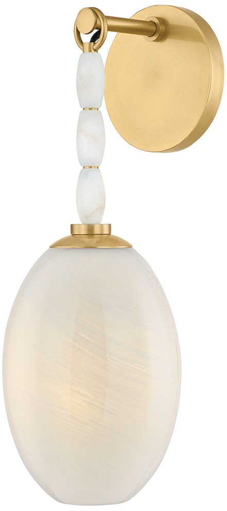 Image 2 Mitzi Yolanda Wall Sconce Aged Brass more views