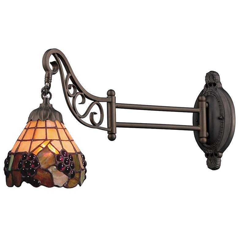 Image 1 Mix-N-Match 12" High 1-Light Sconce - Tiffany Bronze