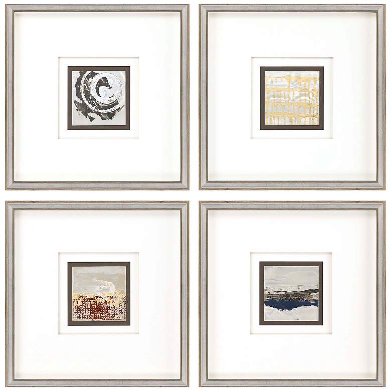 Image 1 Mixology II 21"W x 21"H Framed Art Set of 4