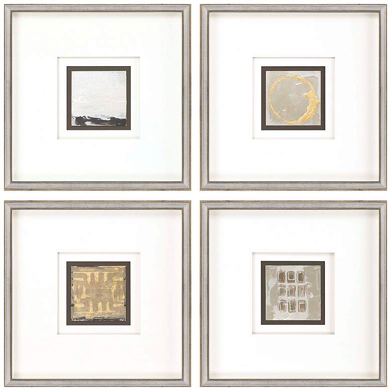 Image 1 Mixology III 21"W x 21"H Framed Art Set of 4