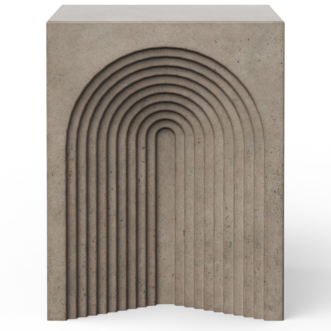 Image 3 Mixx 14.2" Wide Dark Grey Orion Stool more views