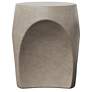 1_Mixx 14.2" Wide Dark Grey Thalia Stool