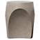 Mixx 14.2" Wide Dark Grey Thalia Stool