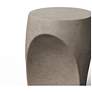 4_Mixx 14.2" Wide Dark Grey Thalia Stool more views