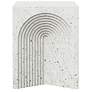 1_Mixx 14.2" Wide Ivory Terrazzo Orion Stool