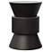 Mixx 15.25" Wide Lava Jackson Accent Stool
