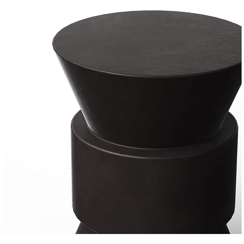 Image 4 Mixx 15.25" Wide Lava Jackson Accent Stool more views