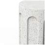 4_Mixx 15" Wide Ivory Terrazzo Atlas Stool more views