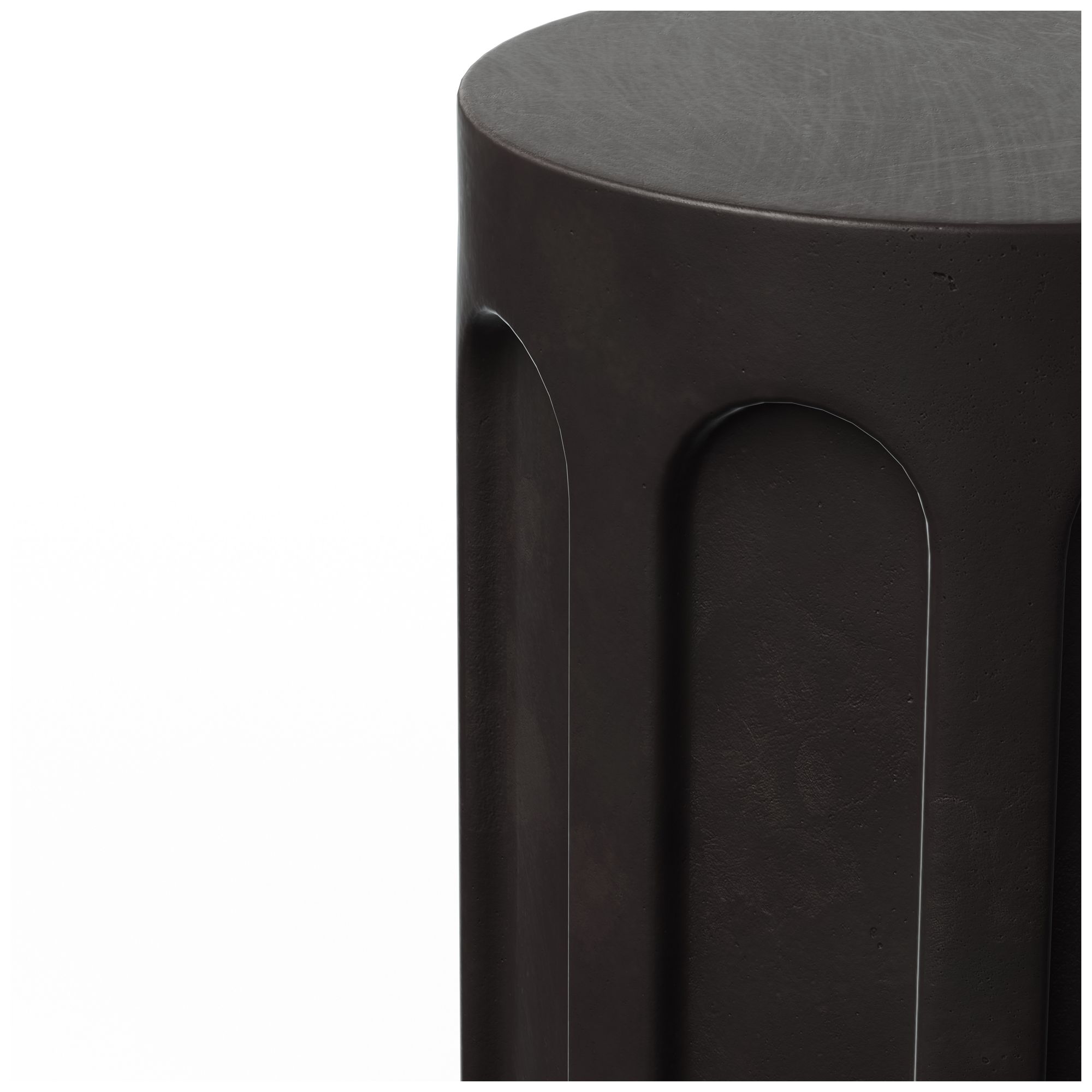 Image 5 Mixx 15" Wide Lava Atlas Stool more views