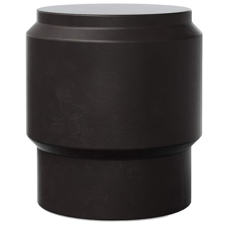 Image 1 Mixx 16.25" Wide Lava Barrel Accent Stool