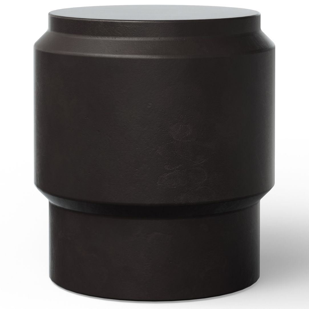 Image 2 Mixx 16.25" Wide Lava Barrel Accent Stool more views