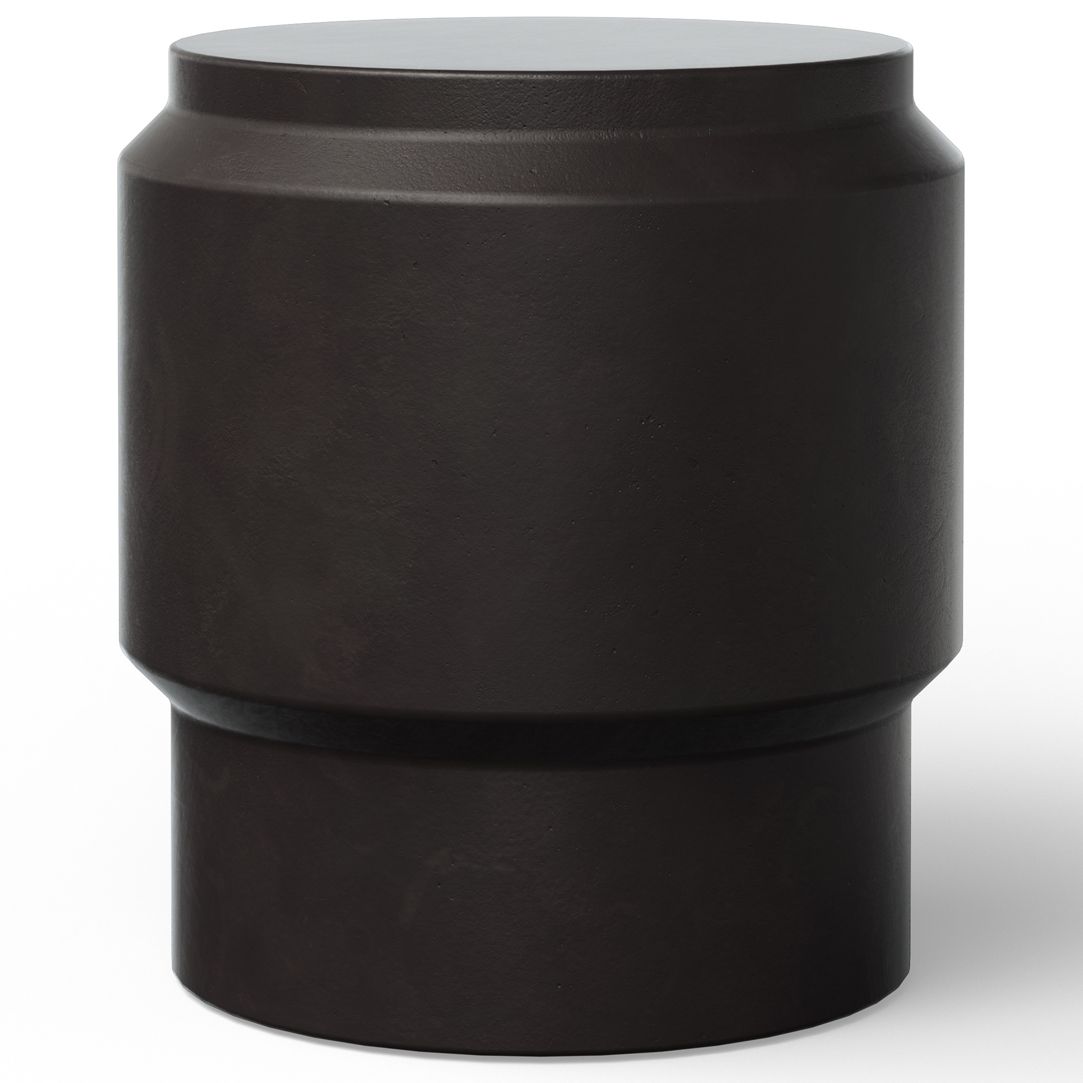 Image 3 Mixx 16.25" Wide Lava Barrel Accent Stool more views