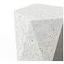 4_Mixx 17.75" Wide Ivory Terrazzo Kelson Accent Stool more views