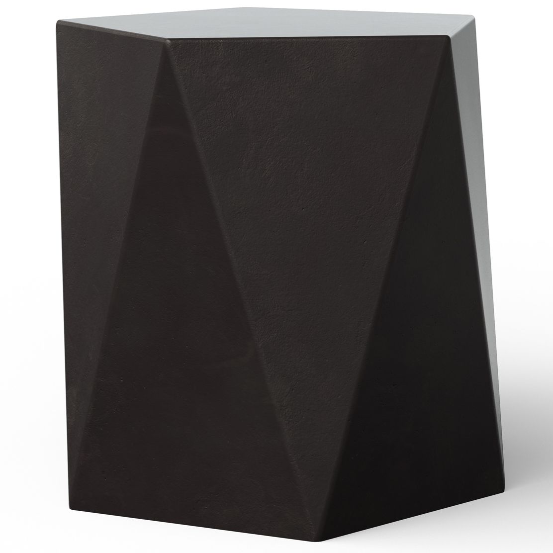 Image 2 Mixx 17.75" Wide Lava Kelson Accent Stool more views