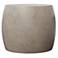 Mixx 24" Wide Dark Grey Pebble End Table