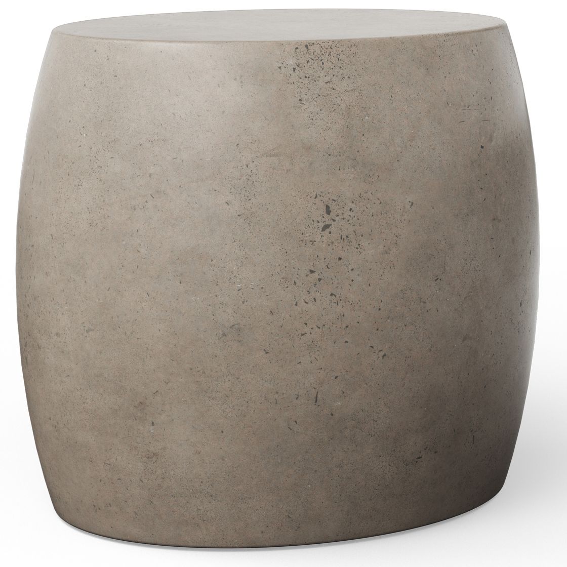 Image 2 Mixx 24" Wide Dark Grey Pebble End Table more views