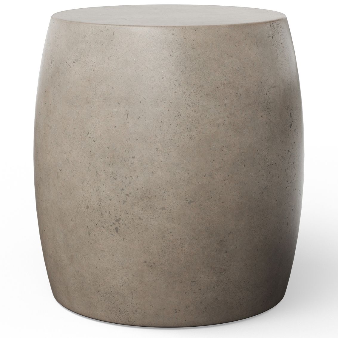 Image 3 Mixx 24" Wide Dark Grey Pebble End Table more views
