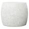 Mixx 24" Wide Ivory Terrazzo Pebble End Table
